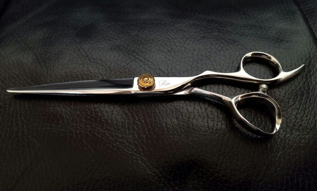 神田文一商店 Jin セニング 理容鋏 ハサミ 202 7inc - メルカリ