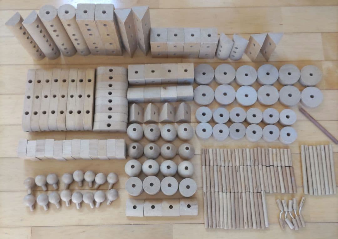 童具館　くむくむ　積み木