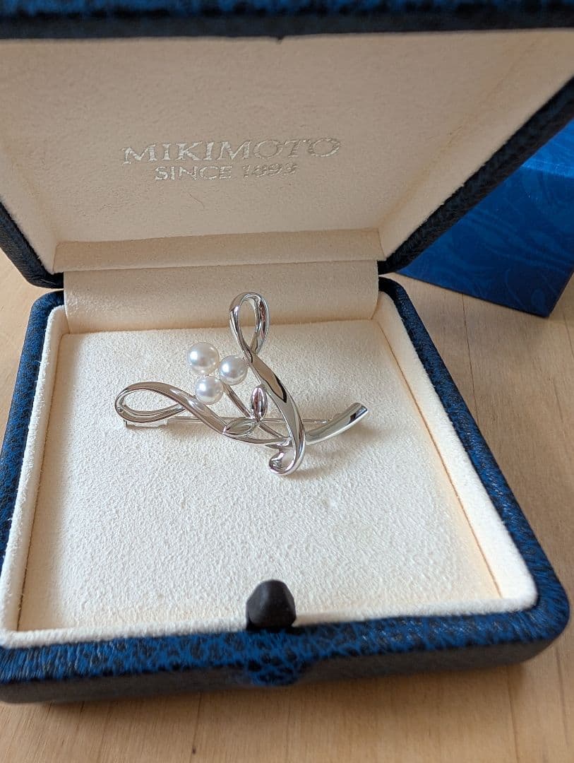 MIKIMOTO パール ブローチ