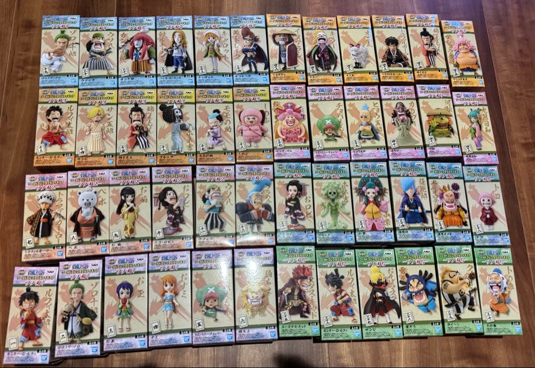 【開封品セール】ワンピース　ワーコレ　ワノ国 1〜8 全48種