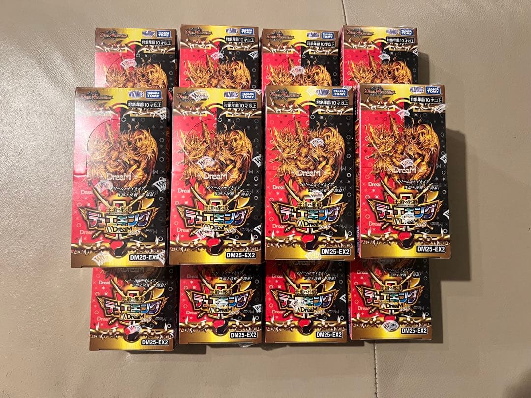 デュエルマスターズ　デュエキング　WDREAM 王者VS邪神　12box DM25-EX2 デュエル・マスターズTCG 王道vs邪道 デュエキングWDreaM