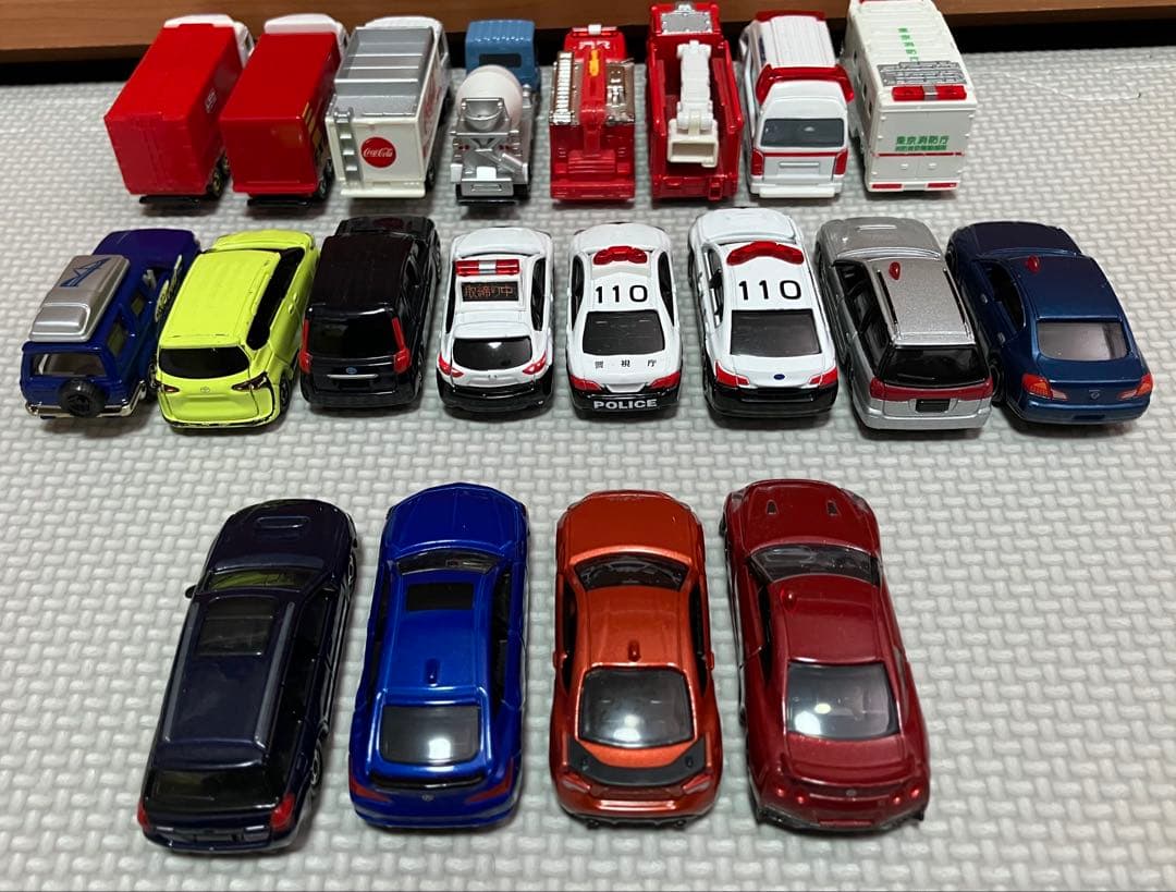 トミカ まとめ売り 20台セット＋オマケ1台 - メルカリ