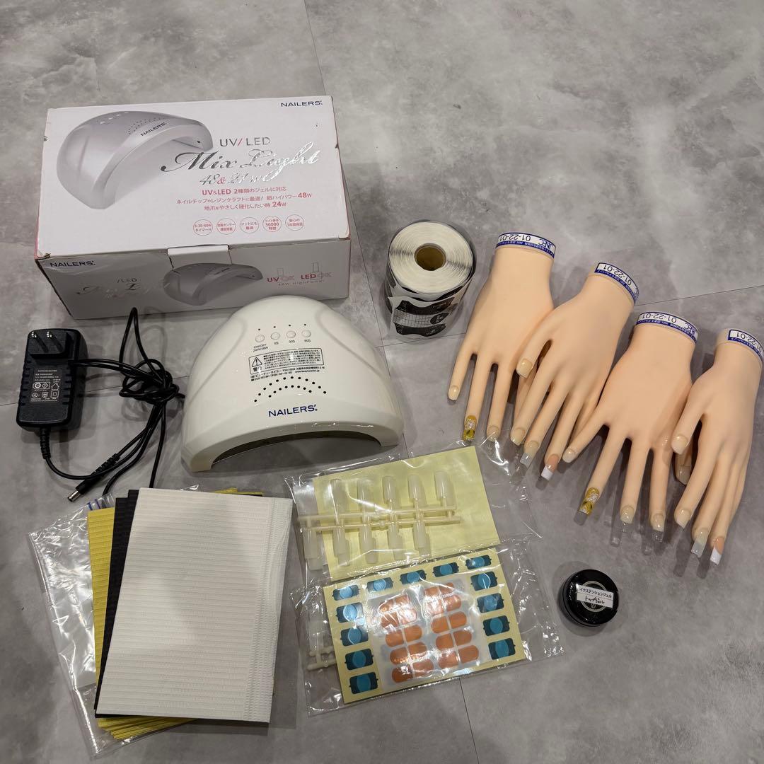 ネイル　認定ハンド　検定　JNEC JNA