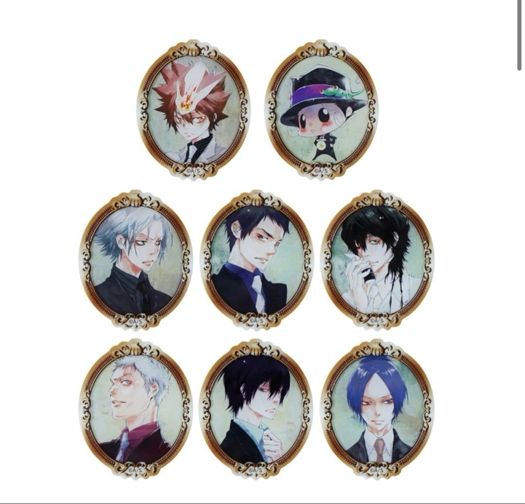 家庭教師ヒットマンreborn フレームスタイルマグネットコレクション　8点