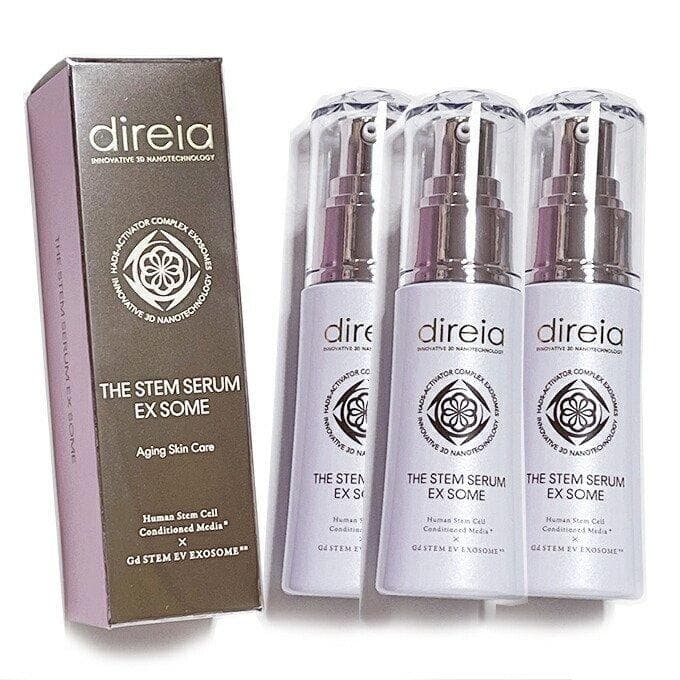 Direiaザ ステム セラムEXソーム 3個 ディレイア ヒト幹細胞培養液