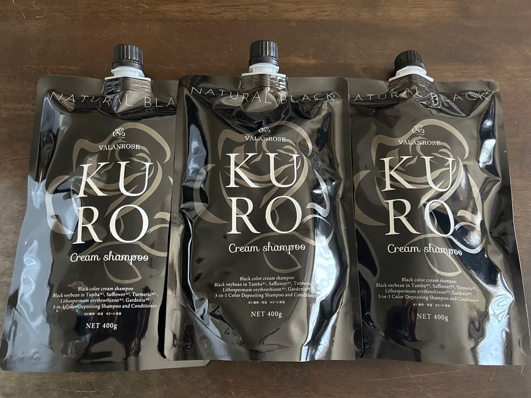 KUROクリームシャンプー（ナチュラルブラック） KUROクリームシャンプー | VALANROSE(バランローズ)【公式】