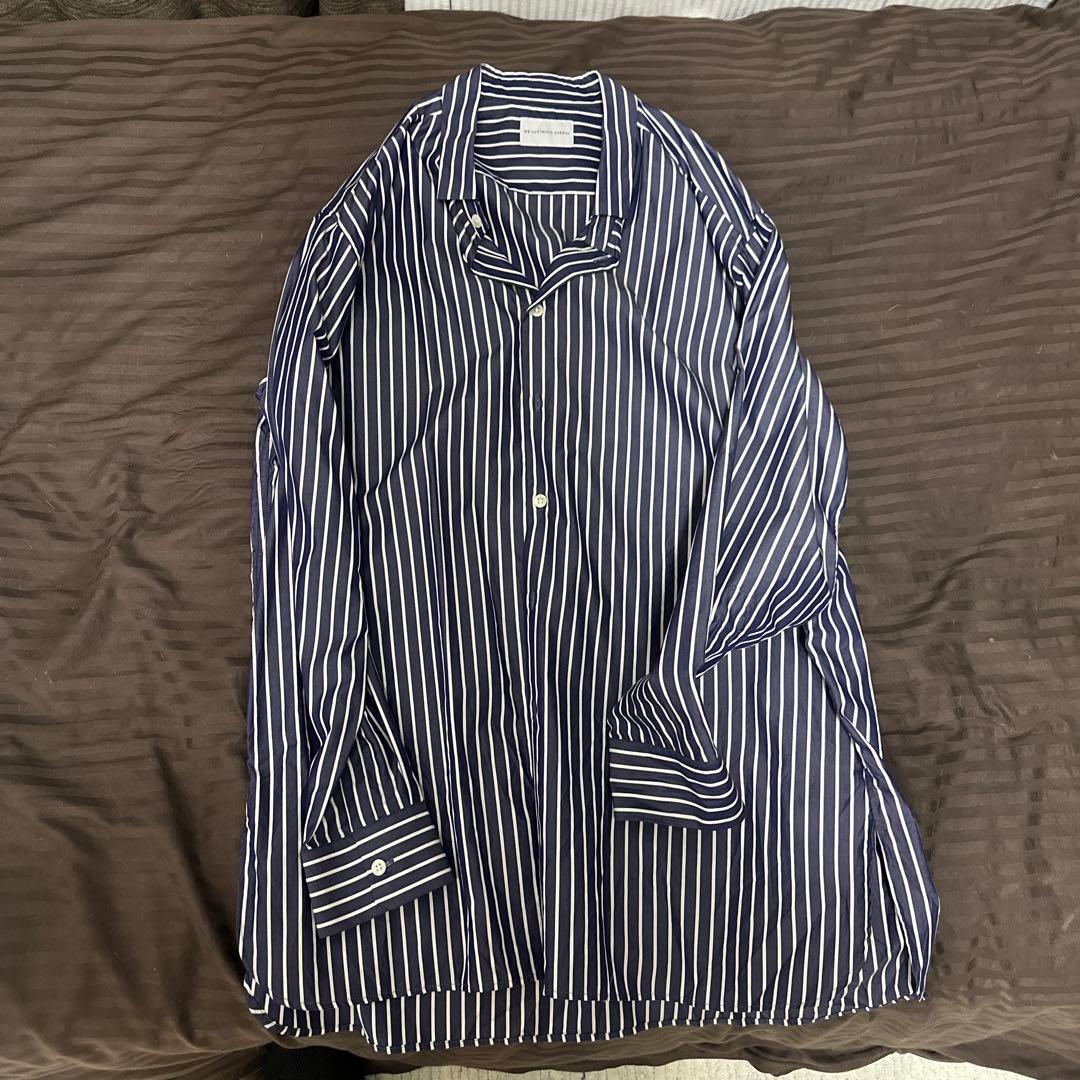 MB アメリカンシーアイランドコットンストライプシャツL 世界最高のコットンでオリジナル生地を開発！柔らかく滑らかでたっぷり