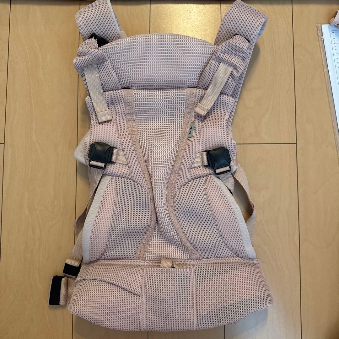 数量限定カラー】アップリカ ラクリスAB 抱っこ紐【ベージュピンク