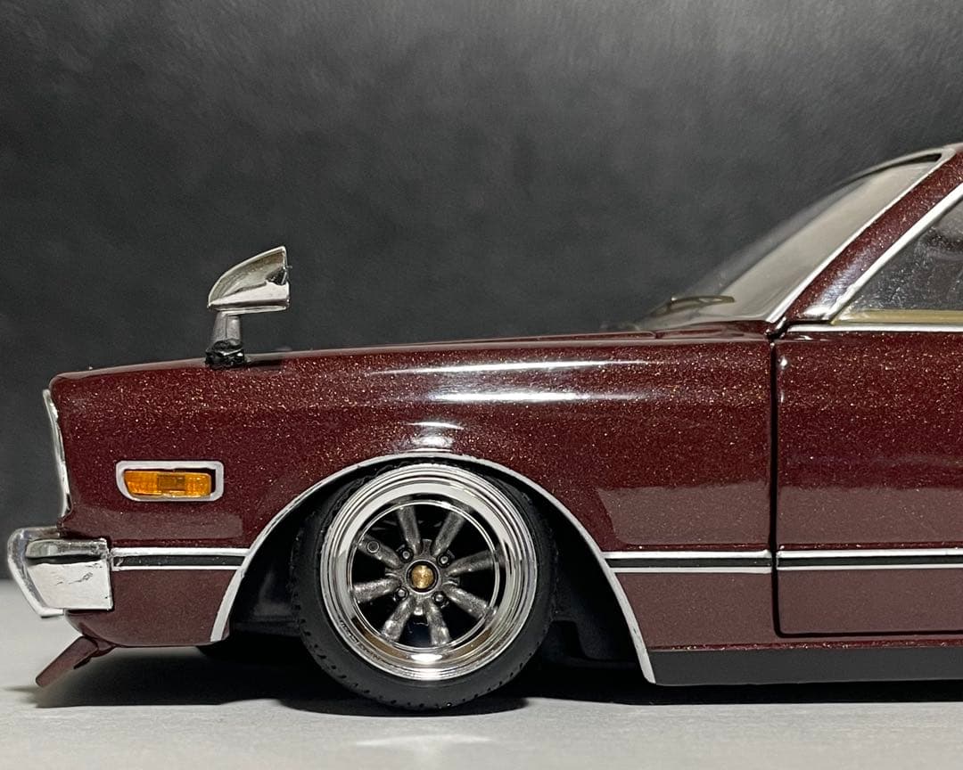 1/24 アシェット 国産名車 TOYOTA マークⅡ 改造車 カスタム 旧車