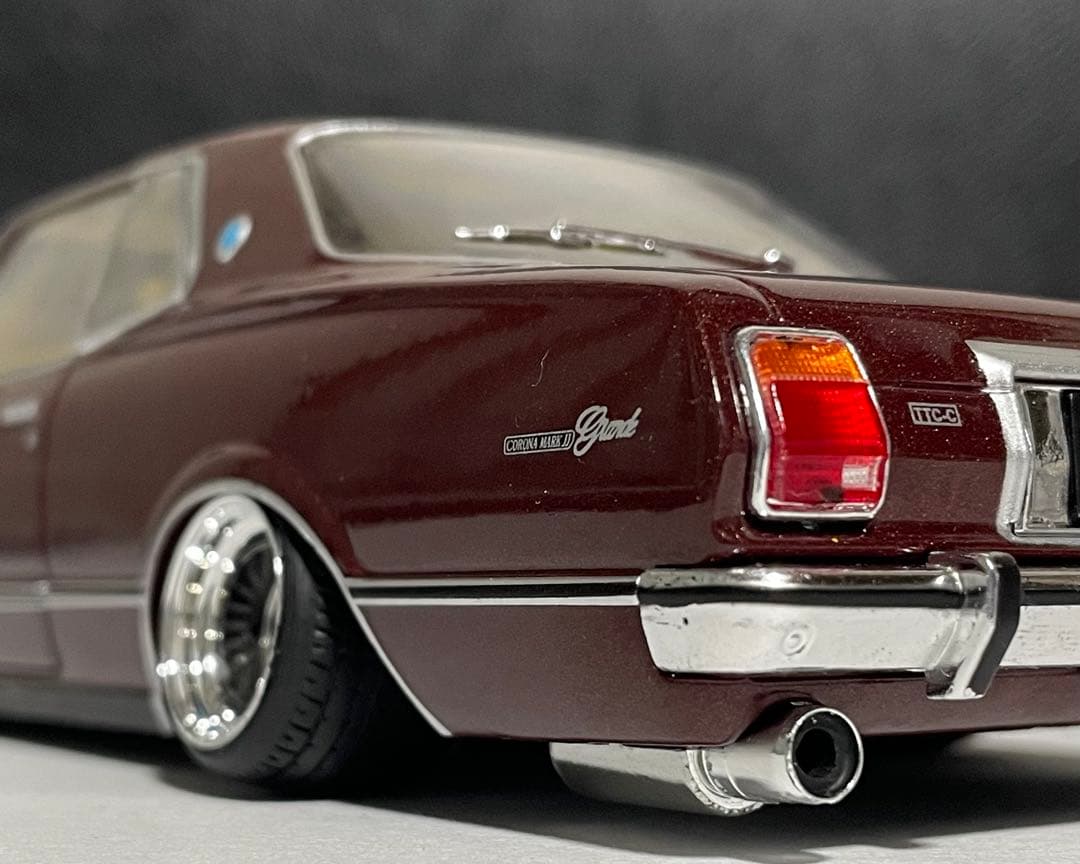 1/24 アシェット 国産名車 TOYOTA マークⅡ 改造車 カスタム 旧車