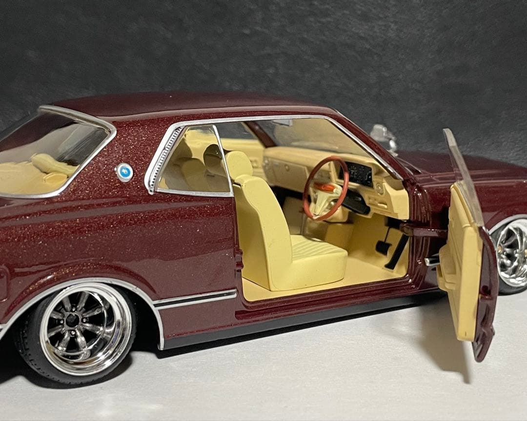 1/24 アシェット 国産名車 TOYOTA マークⅡ 改造車 カスタム 旧車