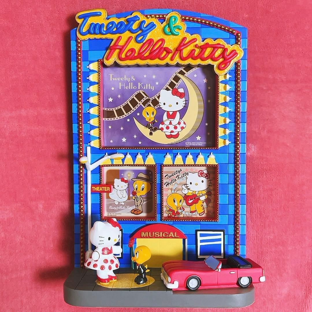 希少レア ハローキティ トゥイーティー フォトフレーム 2002年製