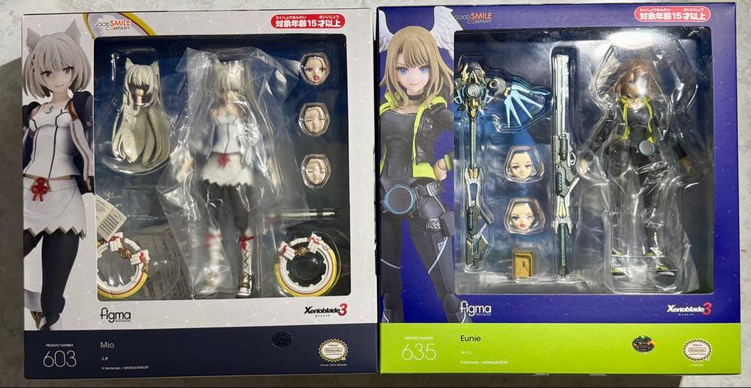 figma ミオ　ユーニ　セット販売 Xenoblade 3 figma Xenoblade Chronicles 3 Mio Action Figure JAPAN OFFICIAL