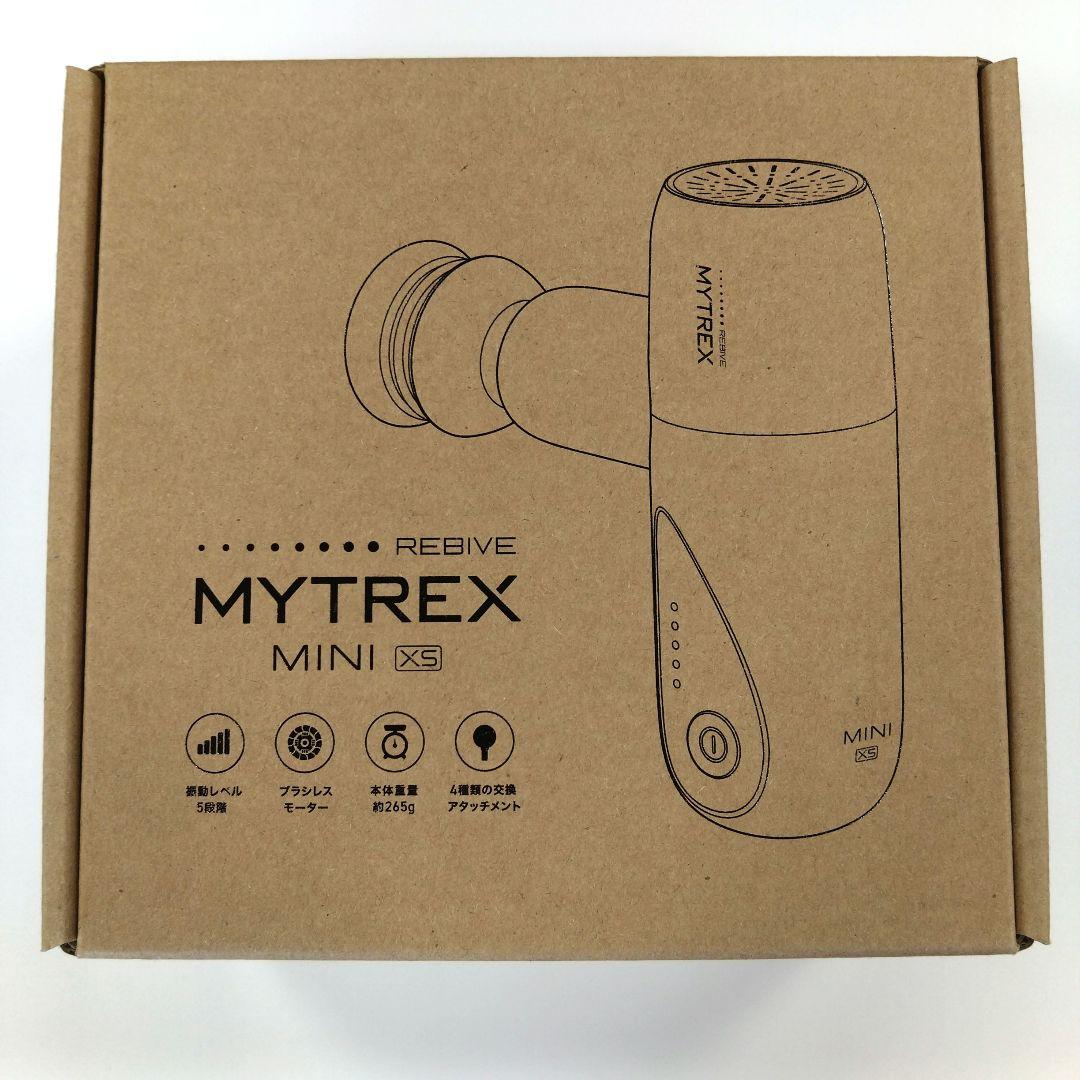 新品 マイトレックス REBIVE MINI XS ホワイトMT-RMXS21W Amazon | MYTREX マイトレックス REBIVE MINI XS ホワイト 筋膜
