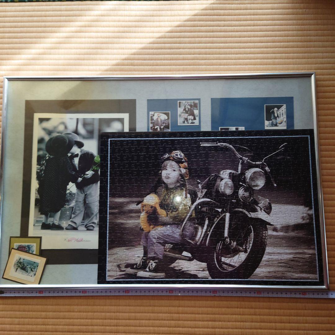 キム・アンダーソン おしゃまなライダーパズル 完成品＆切り抜き