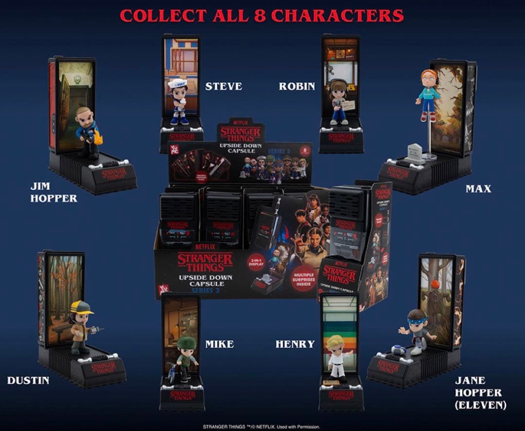 ストレンジャーシングス未知の世界』「ブラインドボックス」シリーズ3