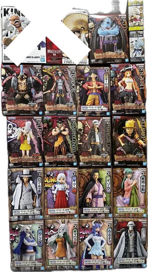 新品 未開封品 ワンピース フィギュアセット 30点まとめ売り