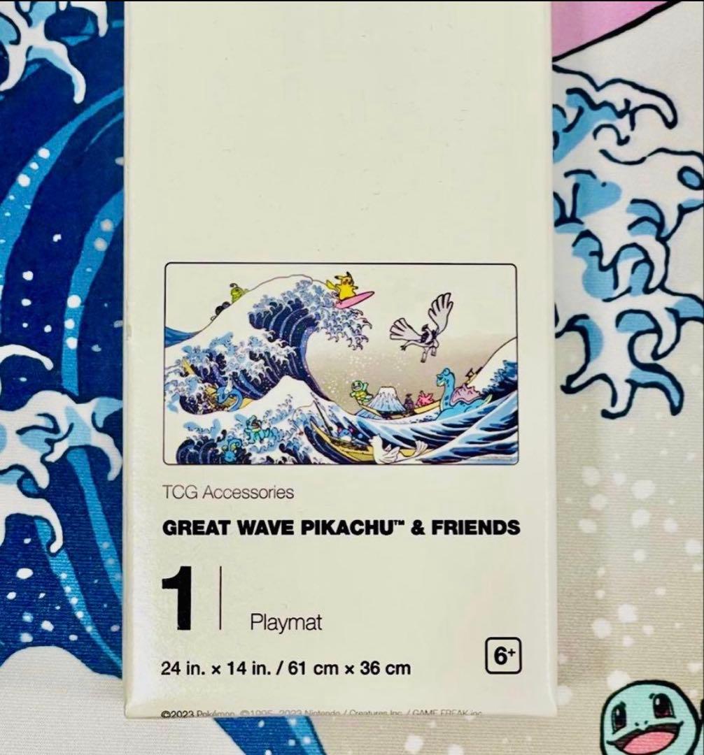 新品 未開封 WCS2023 横浜 葛飾北斎 プレイマット デッキシールド