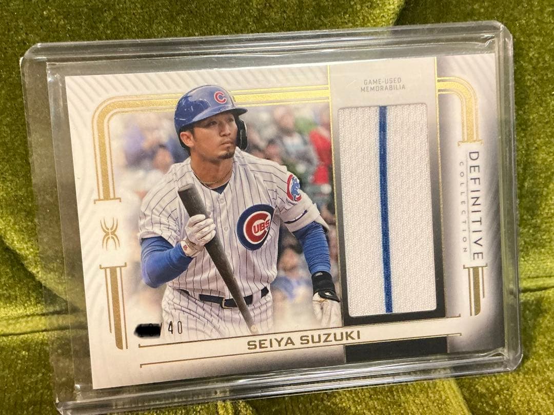 鈴木誠也 限定40枚 topps ジャージ付 カード - メルカリ