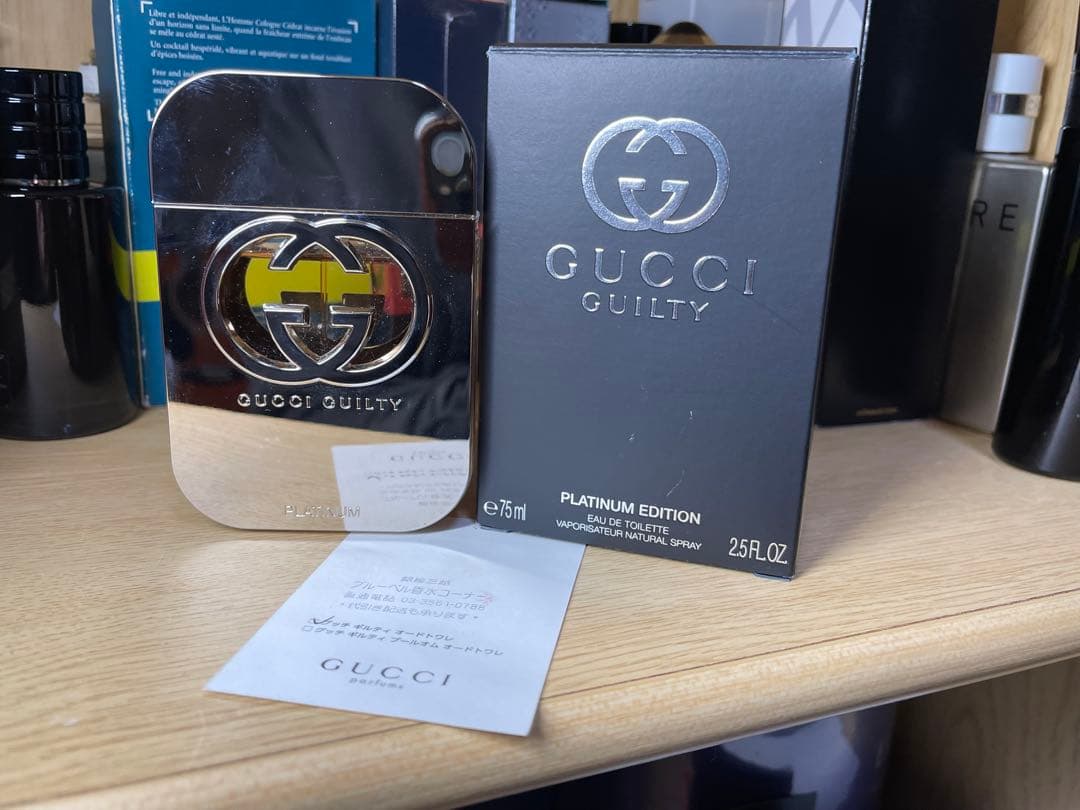 GUCCI ギルテイ プラチナ エディション オードトワレ 75ml