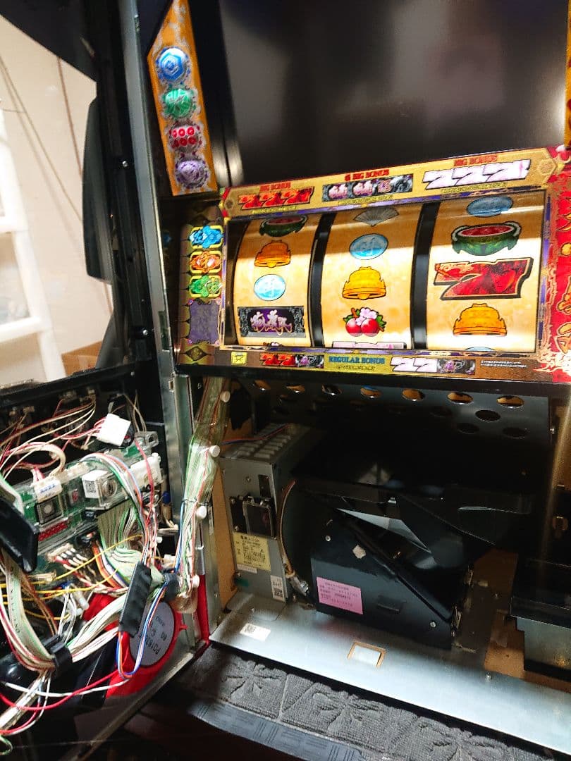 戦国パチスロ花の慶次～天に愛されし漢～ コイン不要機付き パチスロ