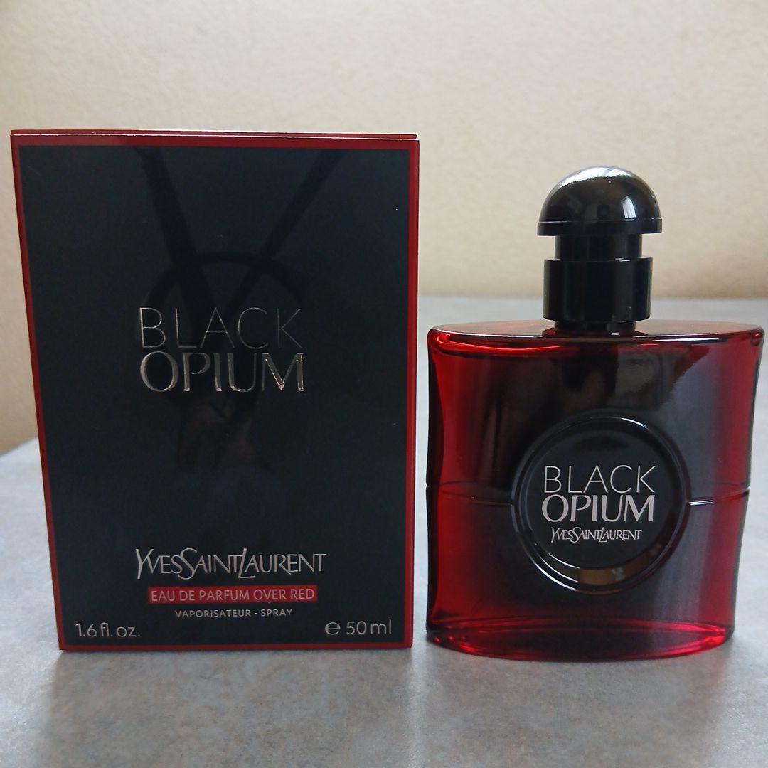 イヴサンローラン ブラックオピウム オーデパルファム オーバーレッド 50ml