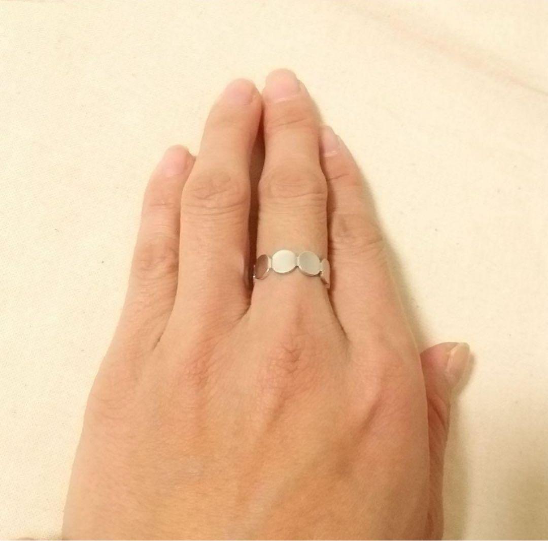 再入荷 新品 タンバリンリング マットシルバー ミナペルホネンお好きな