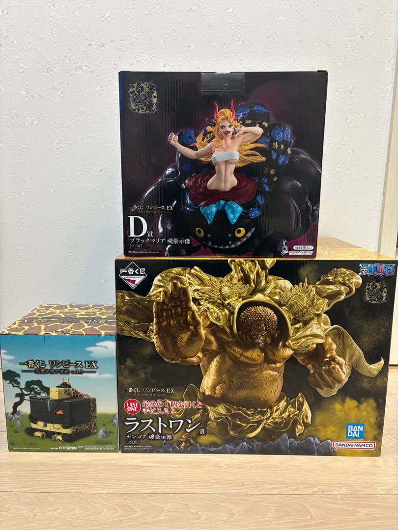 【未開封】一番くじ ワンピース EX 悪魔を宿す者達 D、E、ラストワン賞