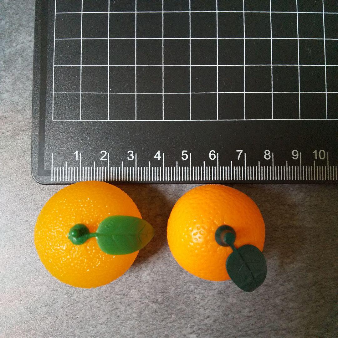 プラスチック製 葉付きみかん18個&水引飾り3個☆置物 お正月