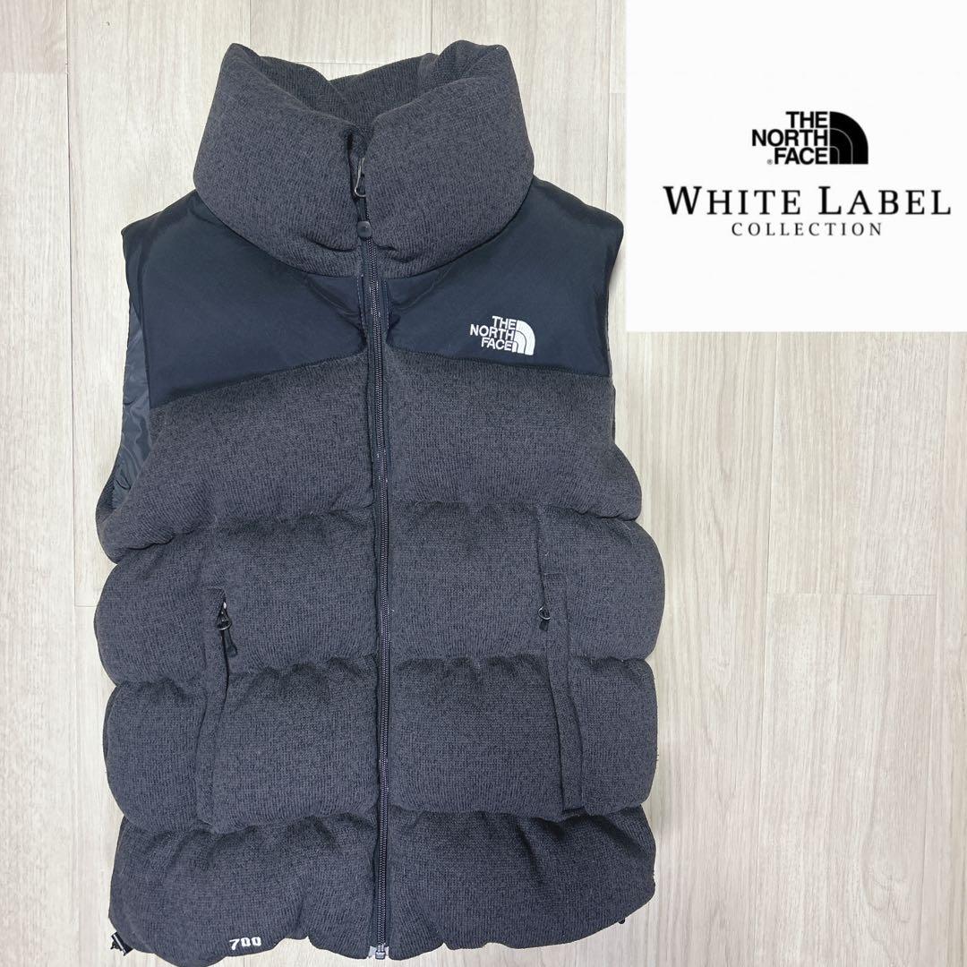 ザ・ノースフェイス　ダウンベスト　グレー　レディース Lサイズ　A-53