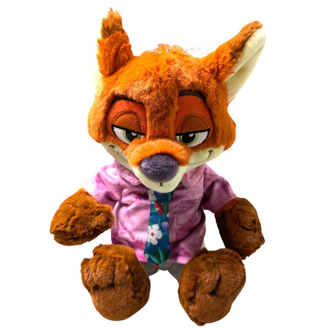 ディズニー ズートピア ニック ポージーペンケース ぬいぐるみ 筆箱