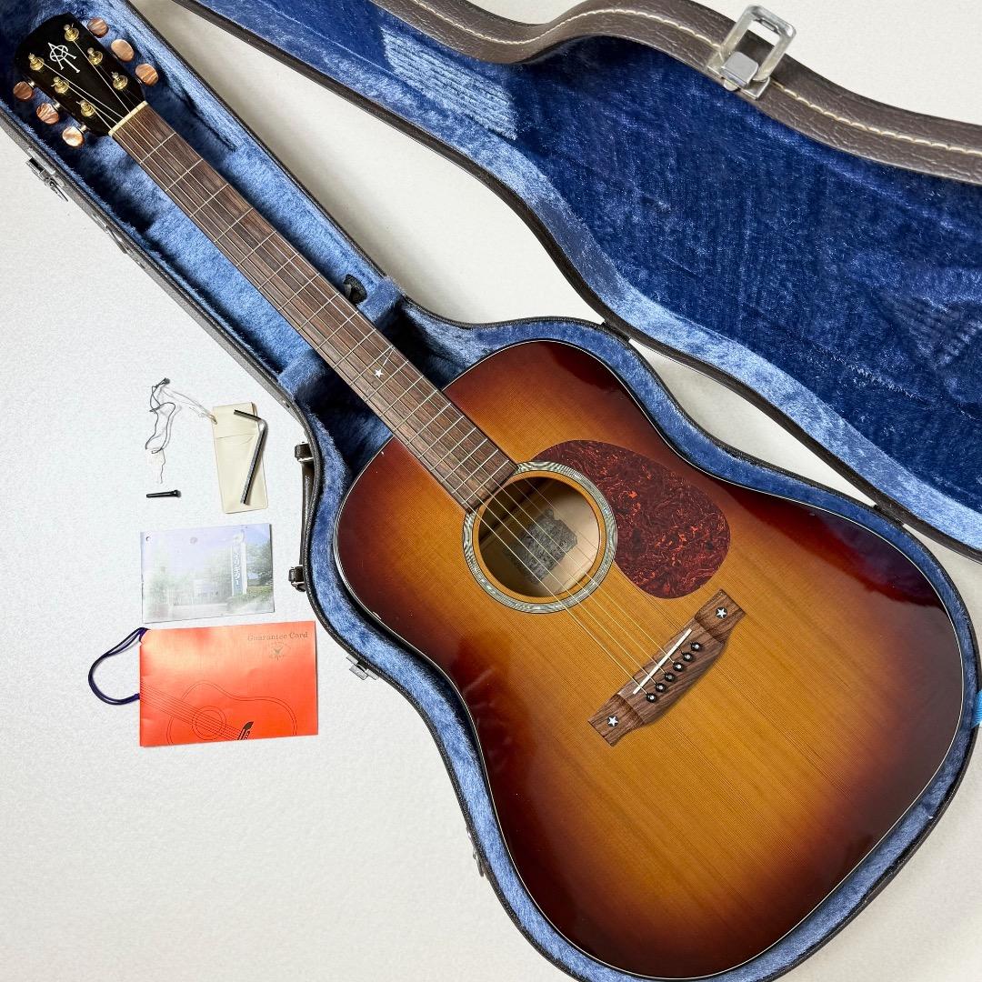 日本製 K.Yairi RAY-801 アコースティックギター ハードケース付