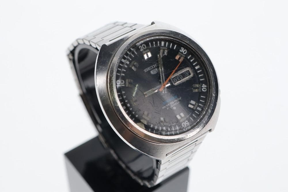 ◆SEIKO セイコー 5 スポーツ 61197160 自動巻き時計　08038