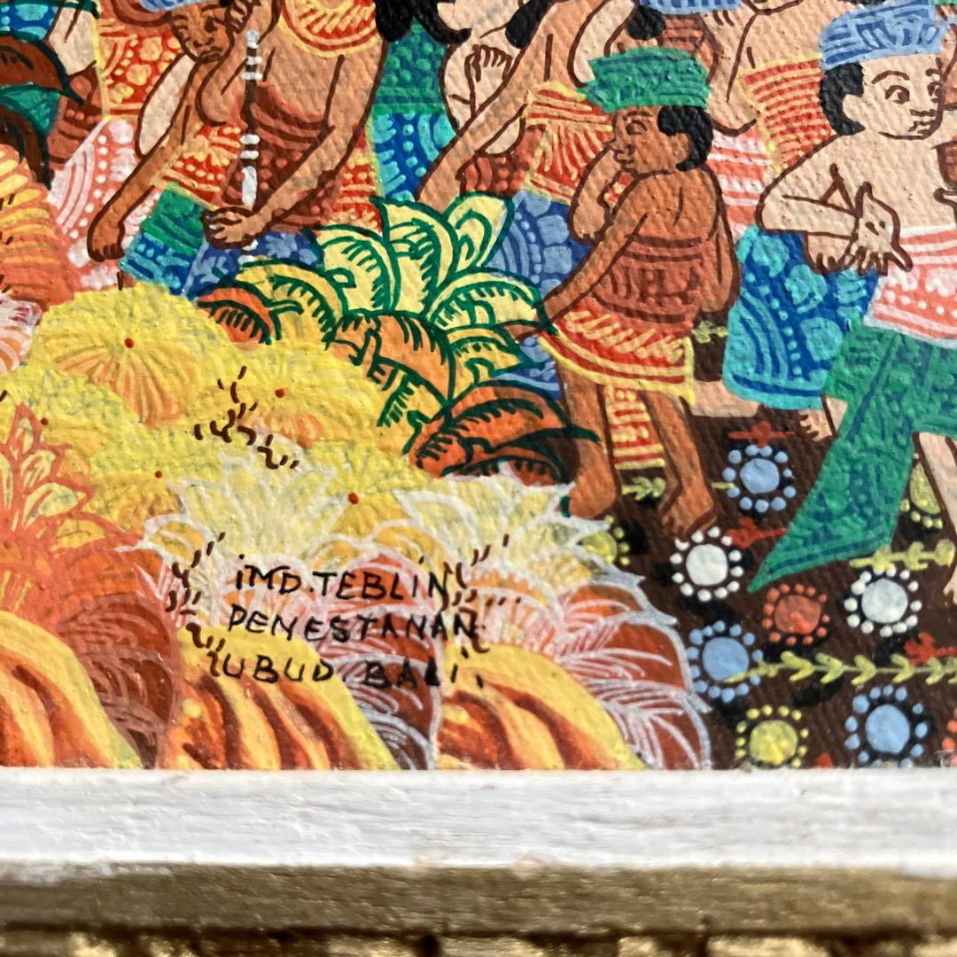 バリ絵画 バリ島 ウブド - メルカリ