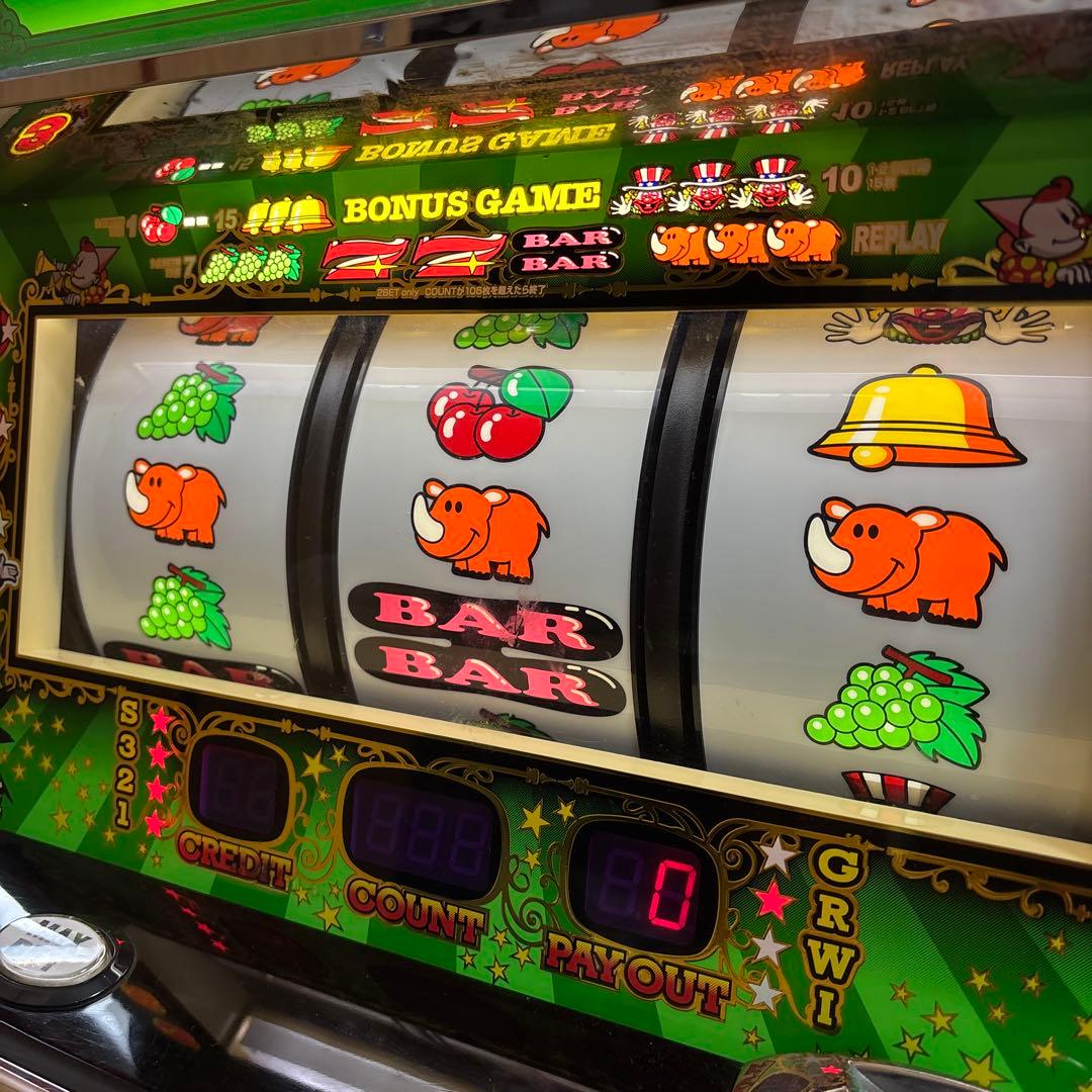 5号機　ジャグラーガールズ（不要機）不具合有