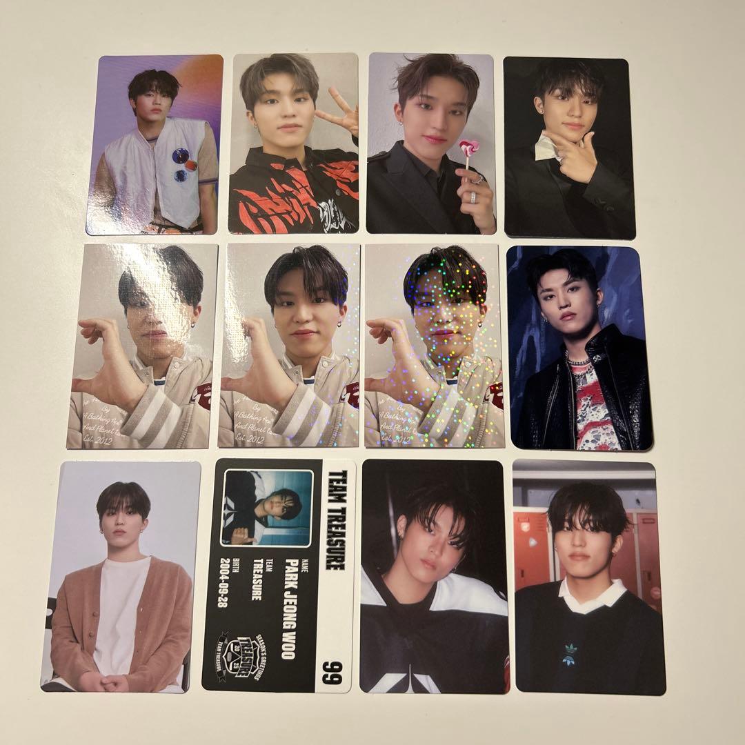 TREASURE ジョンウ トレカ 12枚 セット まとめ売り 匿名配送 - メルカリ