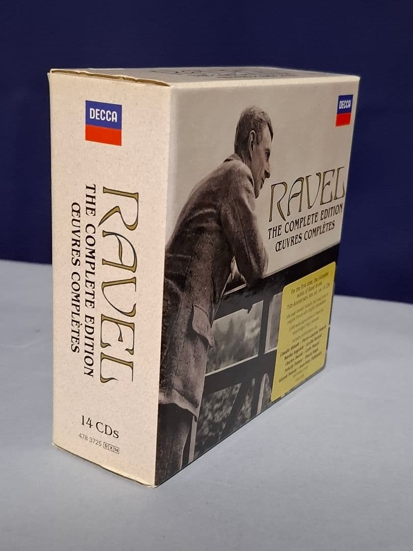 【限定盤】Ravel ラヴェル 作品全集 14枚組 Decca