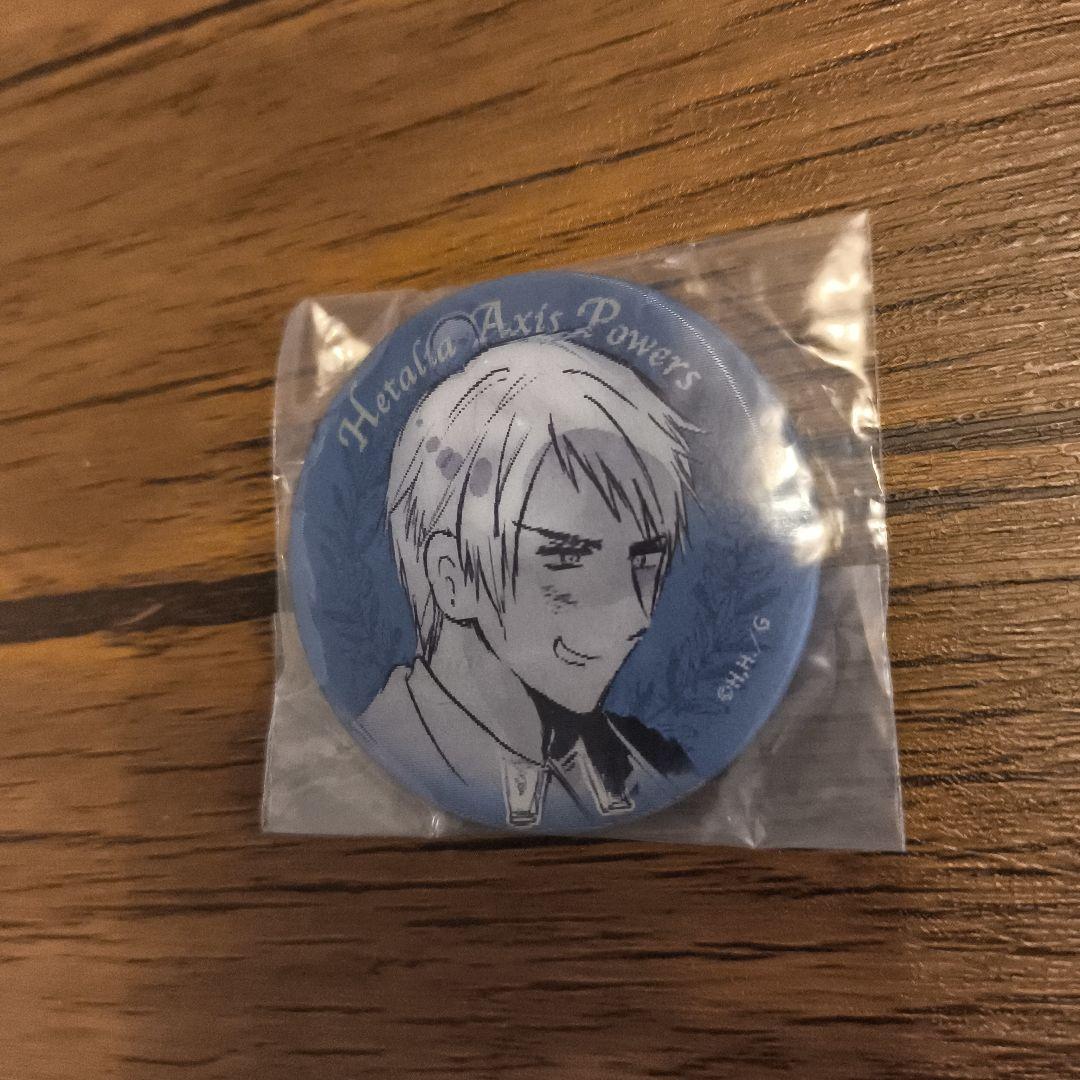 ヘタリア チェンジング缶バッジ プロイセン 愉快な仲間たちだよっ