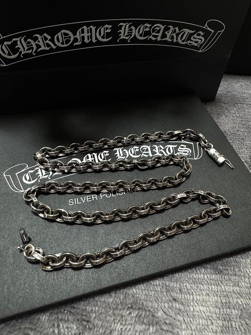 CHROME HEARTS ペーパーチェーン18inc
