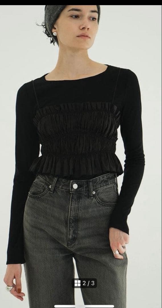 トップス CLANE BUSTIER SET TOPS