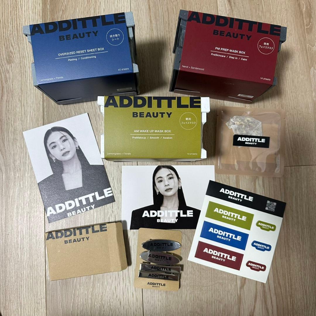 ADDITTLE BEAUTY フェイスマスク ノベルティ 滝沢眞規子 タキマキ