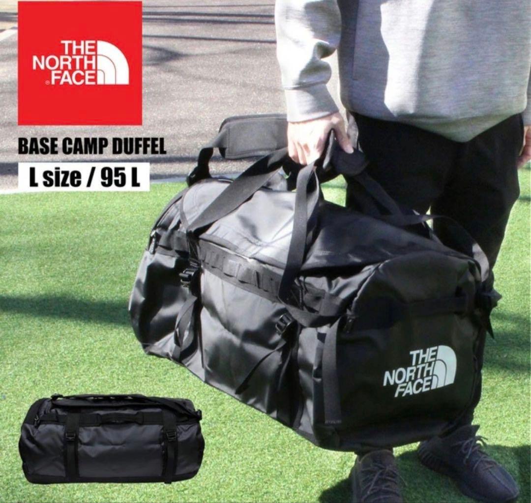 ノースフェイス L ベースキャンプ ダッフルバック 95L - メルカリ