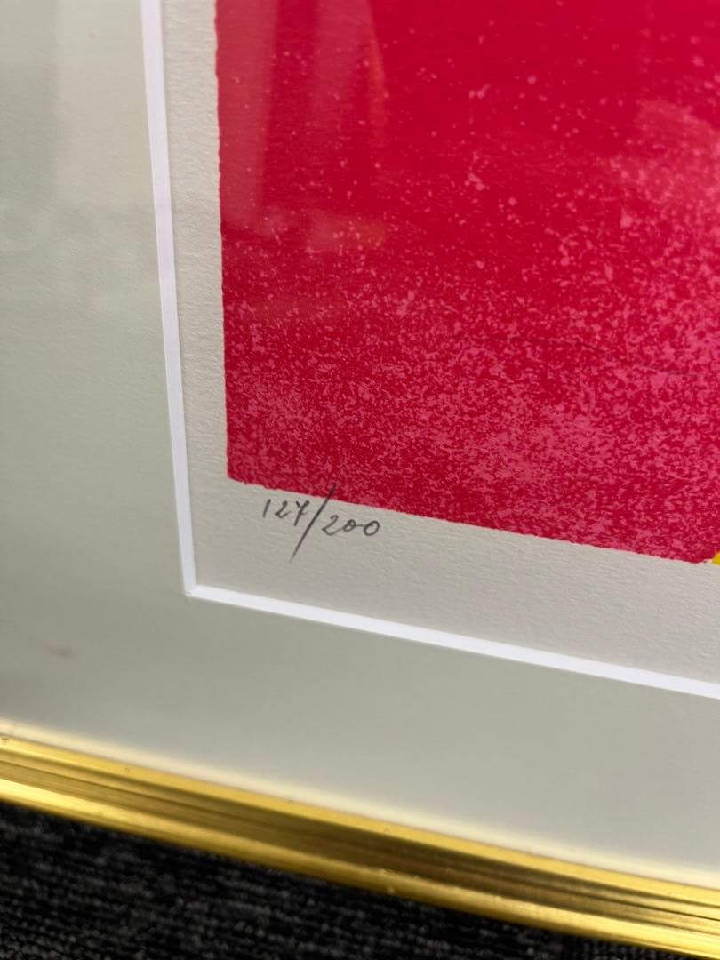 リトグラフ ポールギヤマン カバリエのダンス 直筆サイン 127/200