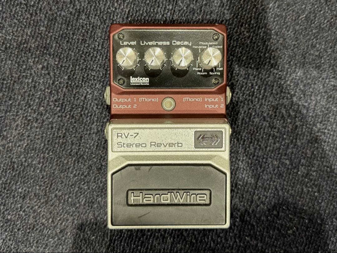 ギター DIGITECH RV-7 STEREO REVERB