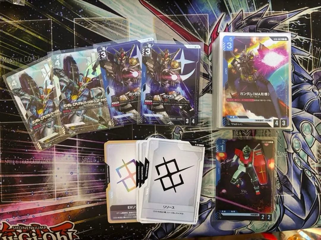 ガンダムカードゲーム　ST01 フルパラレル　ゴッドデッキ