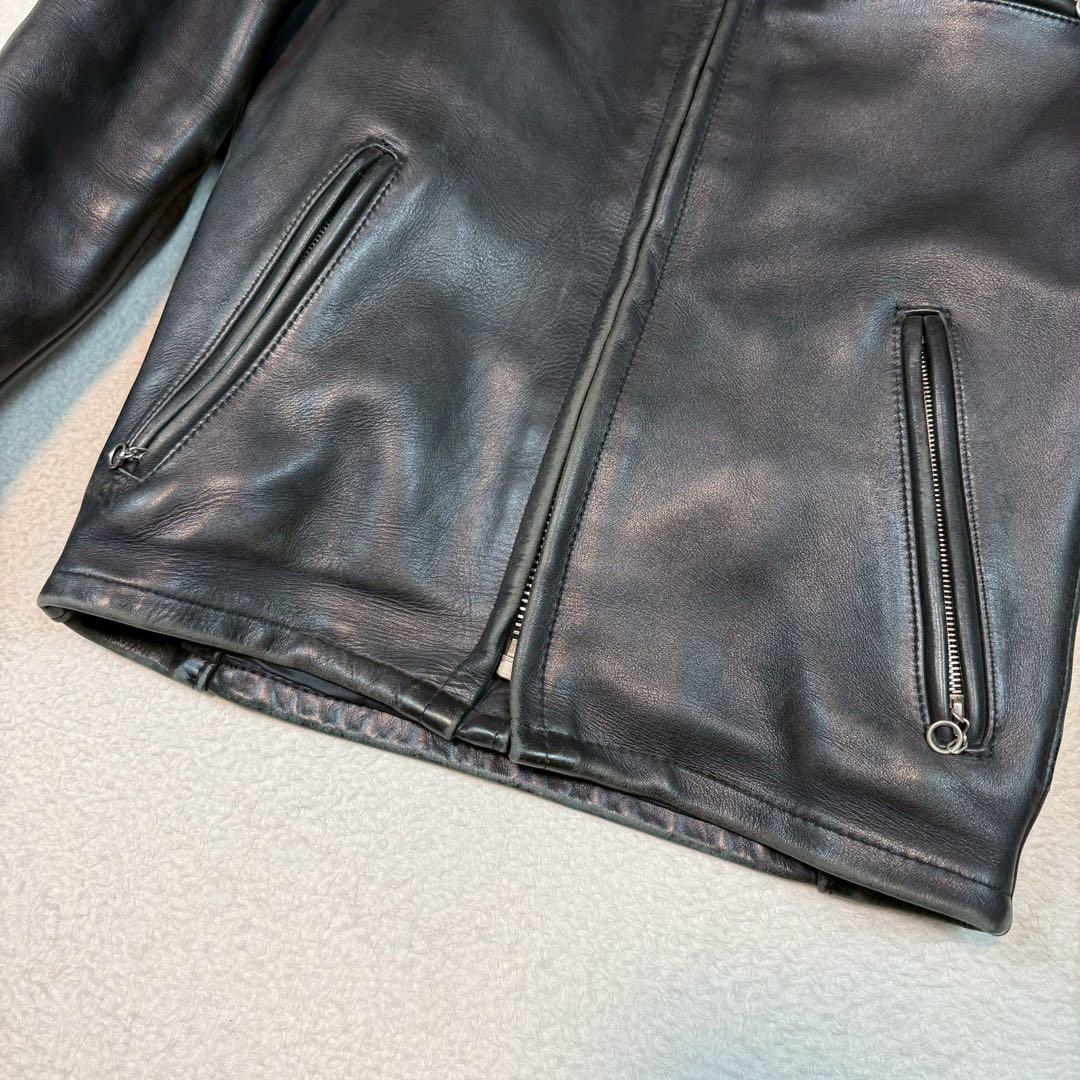 SCHOTT 641 ライダースジャケット 2way ライナー ブラック USA - メルカリ