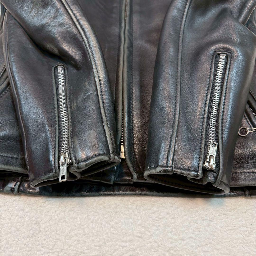 SCHOTT 641 ライダースジャケット 2way ライナー ブラック USA - メルカリ
