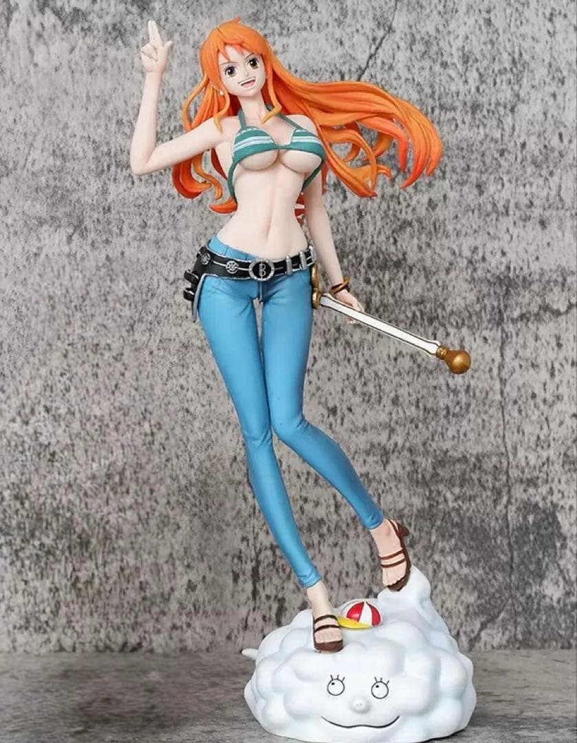 ワンピース ナミ フィギュア 泥棒猫ナミ - メルカリ