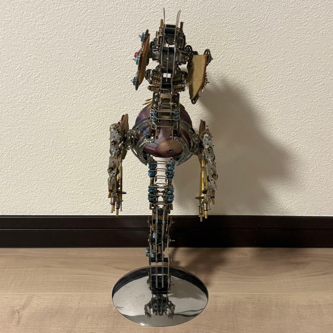 ビルディングブロック スチームパンク タツノオトシゴ 金属模型