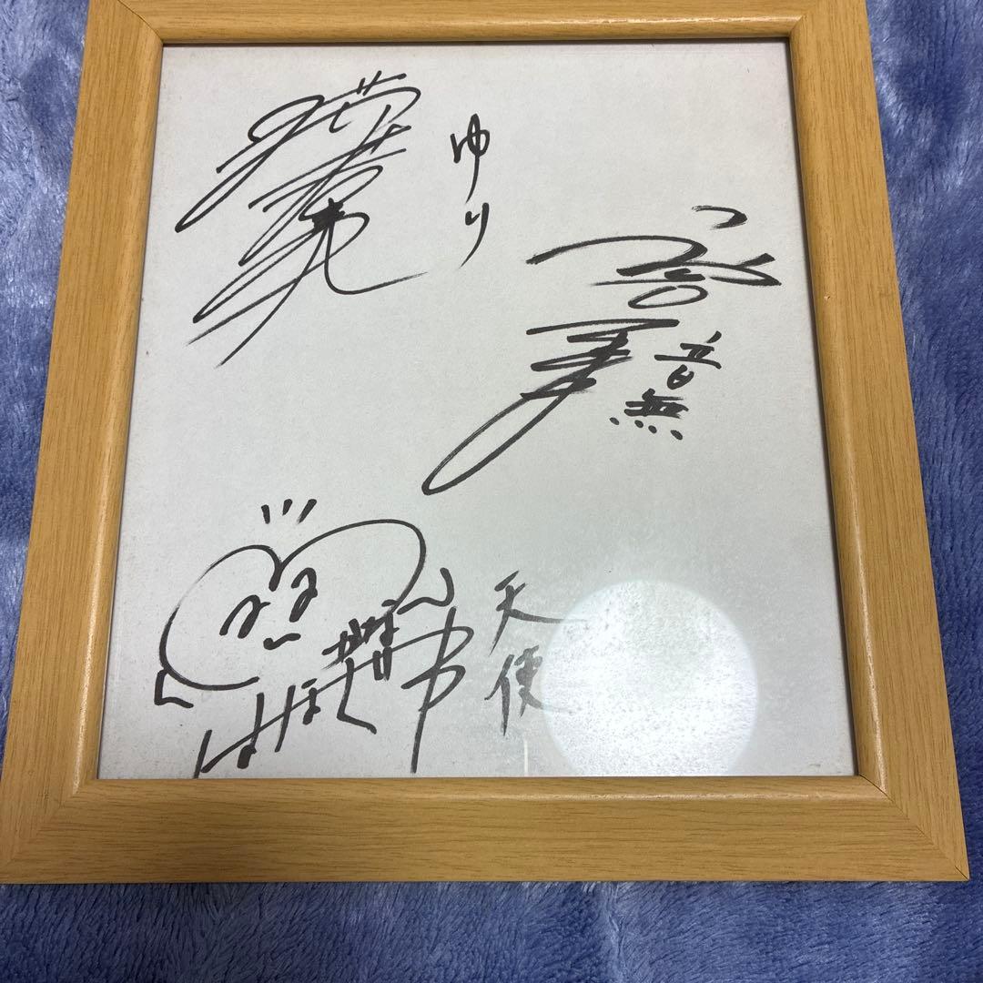 Angel Beats! 直筆サイン 色紙